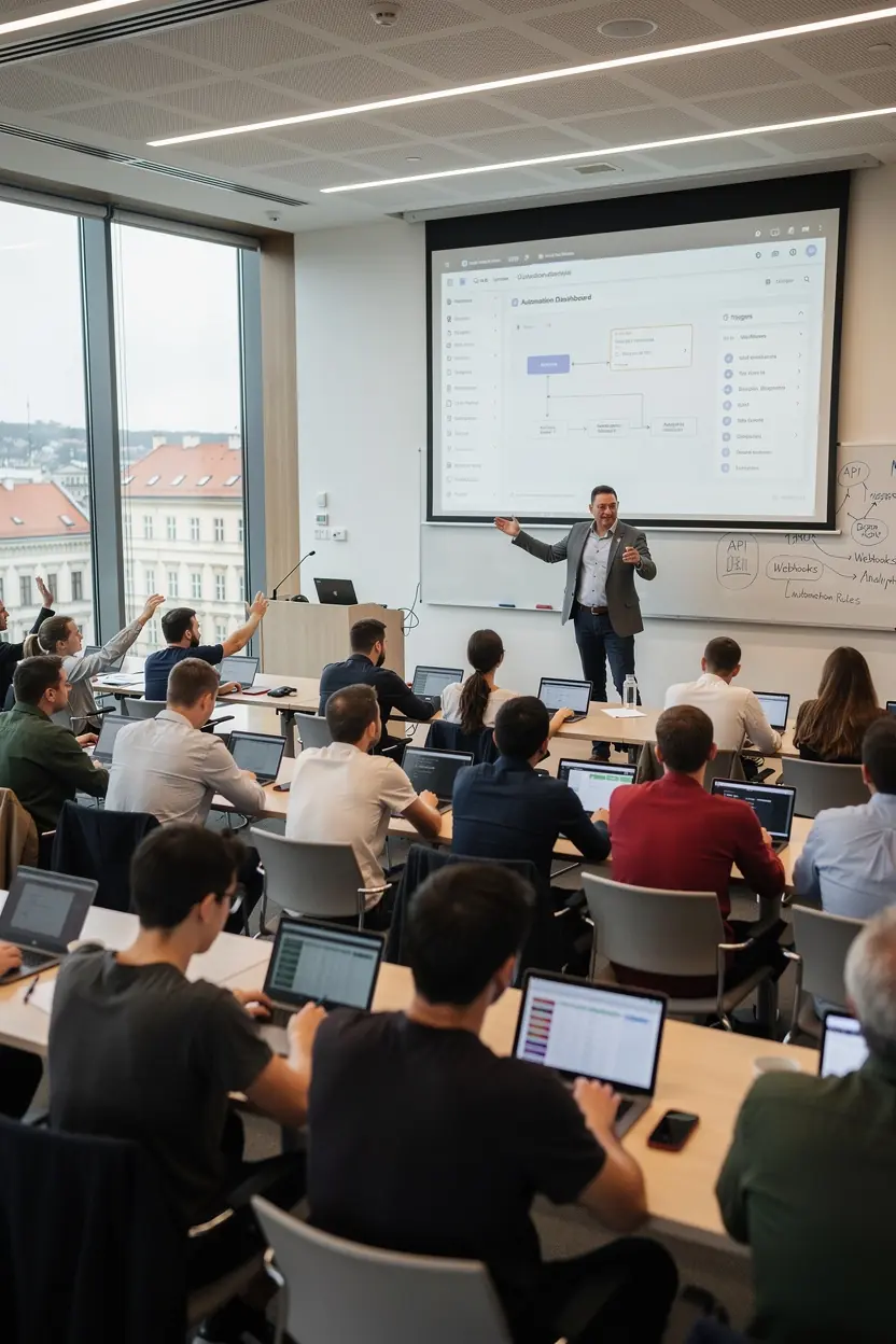 Optimalizace administrativy inteligentním softwarem a automatizací