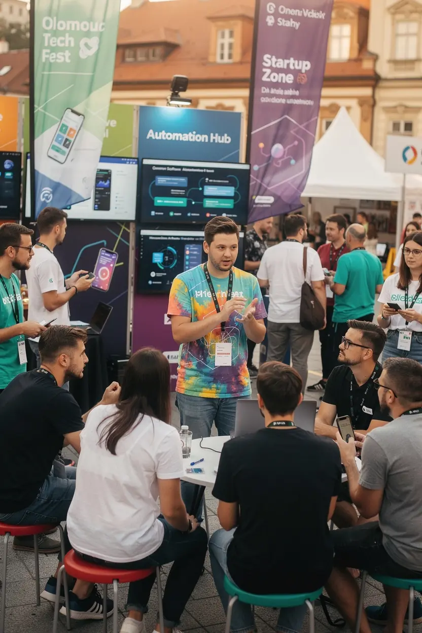 Modern office environment