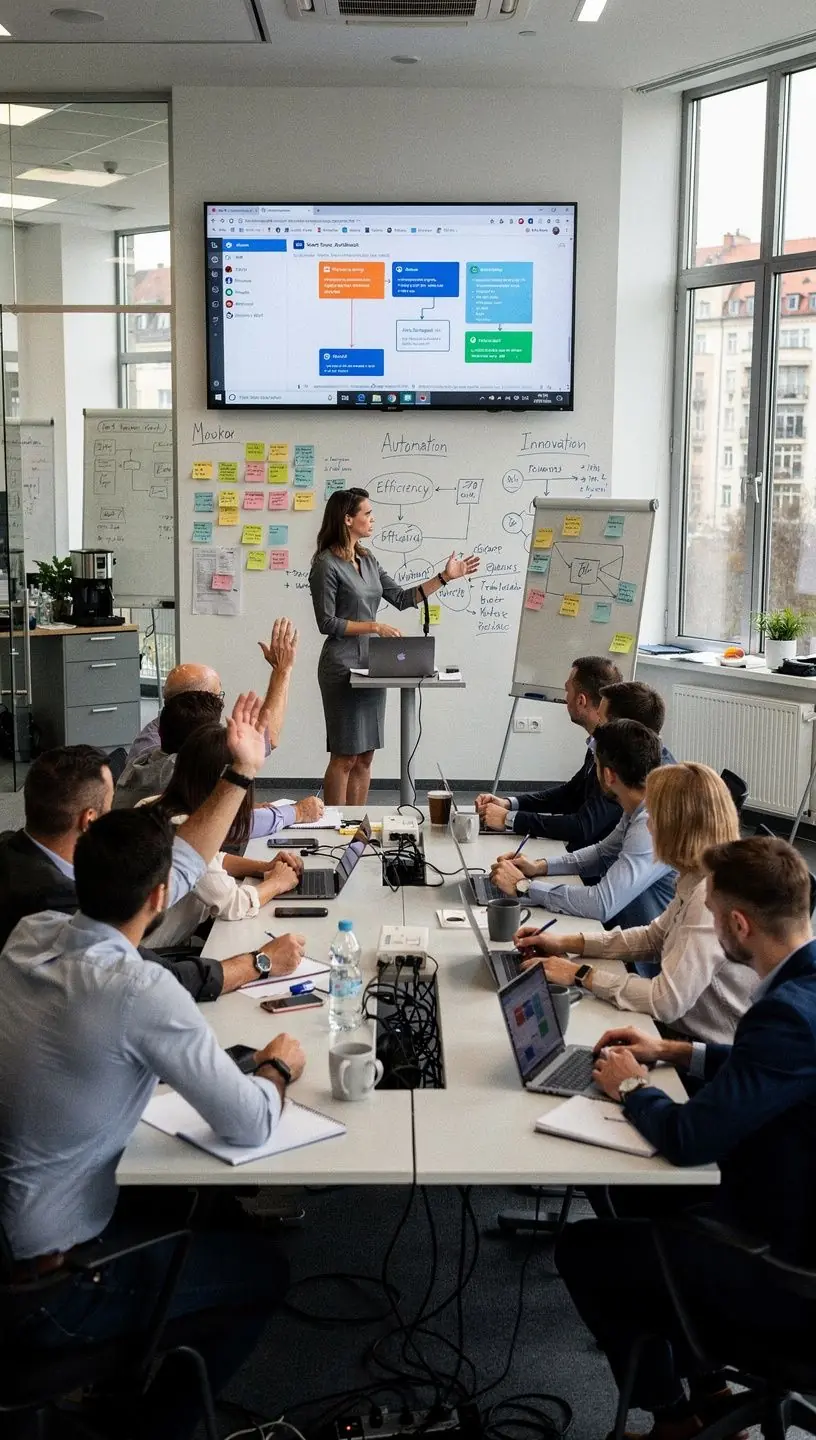 Professional business solutions visualization